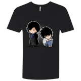 T-Shirts Black / X-Small SherLock2 Men's Premium V-Neck