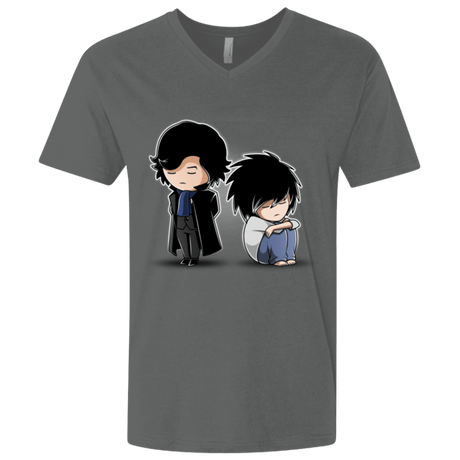 T-Shirts Heavy Metal / X-Small SherLock2 Men's Premium V-Neck