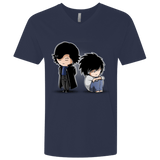 T-Shirts Midnight Navy / X-Small SherLock2 Men's Premium V-Neck