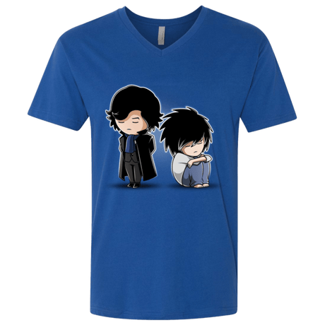 T-Shirts Royal / X-Small SherLock2 Men's Premium V-Neck