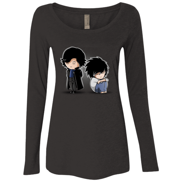 T-Shirts Vintage Black / Small SherLock2 Women's Triblend Long Sleeve Shirt