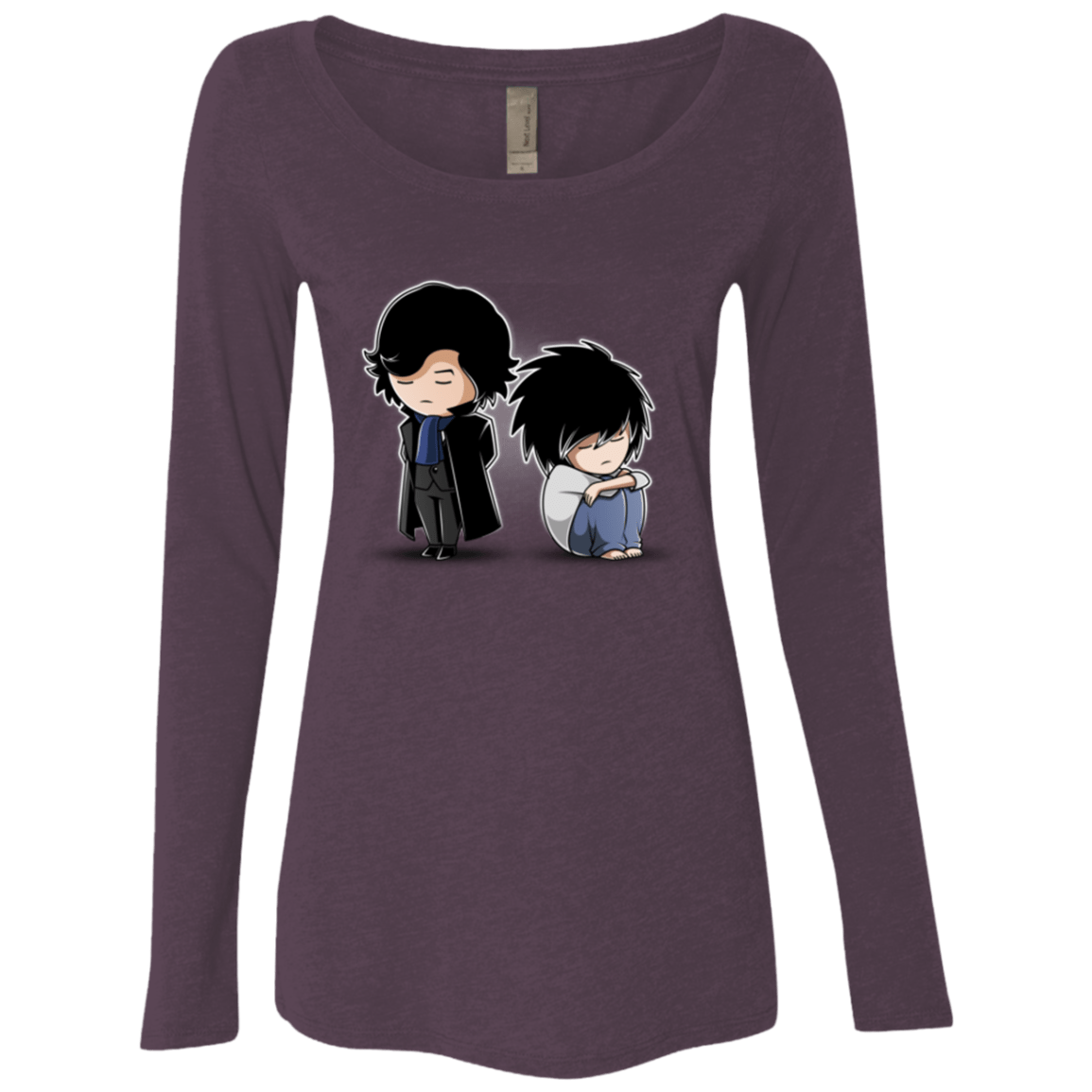 T-Shirts Vintage Purple / Small SherLock2 Women's Triblend Long Sleeve Shirt