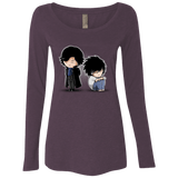 T-Shirts Vintage Purple / Small SherLock2 Women's Triblend Long Sleeve Shirt