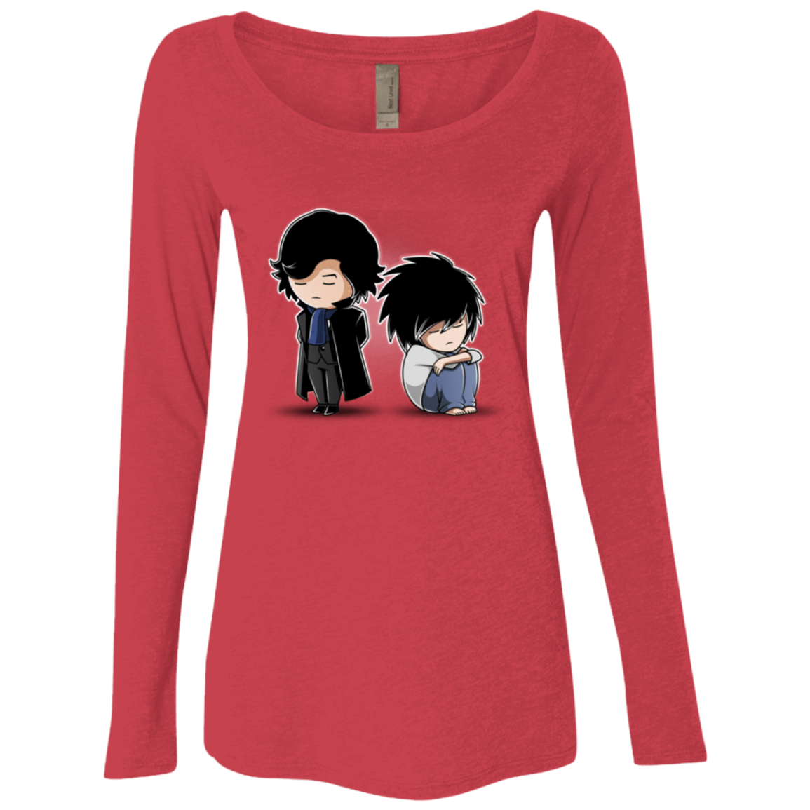 T-Shirts Vintage Red / Small SherLock2 Women's Triblend Long Sleeve Shirt