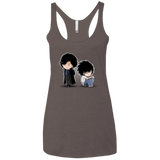 T-Shirts Macchiato / X-Small SherLock2 Women's Triblend Racerback Tank