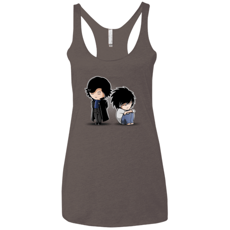 T-Shirts Macchiato / X-Small SherLock2 Women's Triblend Racerback Tank