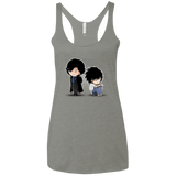 T-Shirts Venetian Grey / X-Small SherLock2 Women's Triblend Racerback Tank