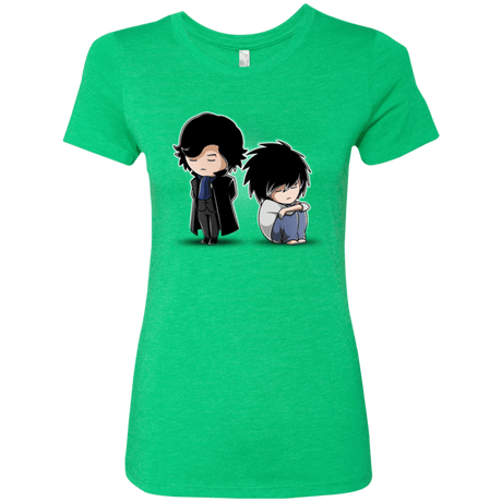 T-Shirts Envy / Small SherLock2 Women's Triblend T-Shirt