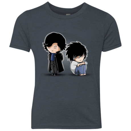 T-Shirts Vintage Navy / YXS SherLock2 Youth Triblend T-Shirt