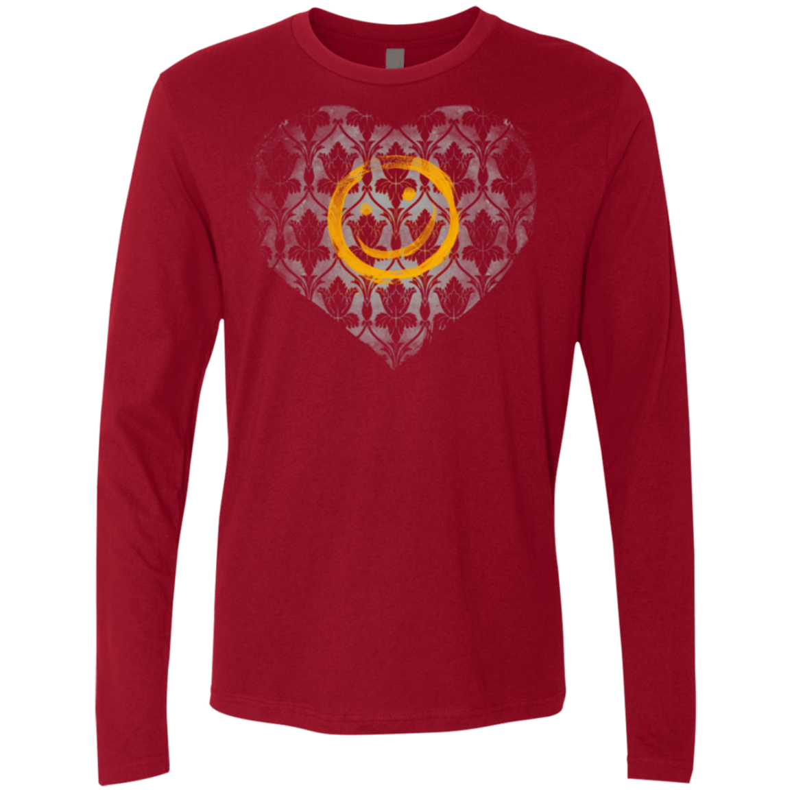 T-Shirts Cardinal / Small Sherlove Men's Premium Long Sleeve