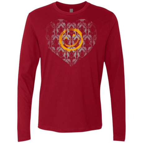 T-Shirts Cardinal / Small Sherlove Men's Premium Long Sleeve