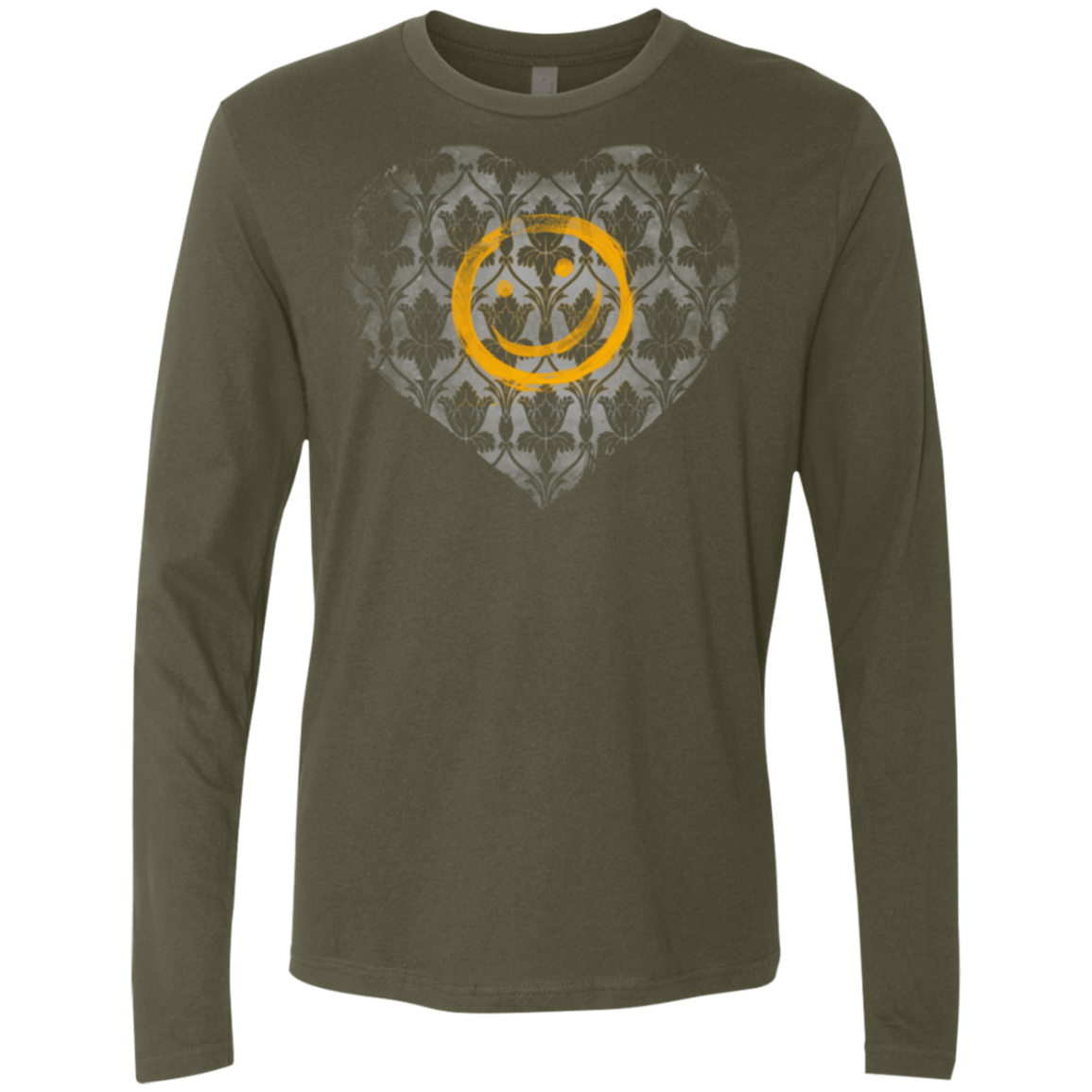 T-Shirts Military Green / Small Sherlove Men's Premium Long Sleeve