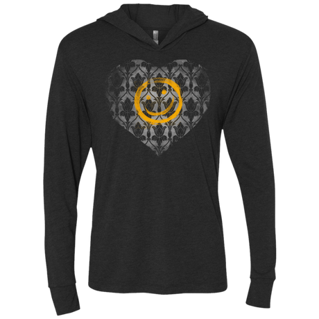 T-Shirts Vintage Black / X-Small Sherlove Triblend Long Sleeve Hoodie Tee