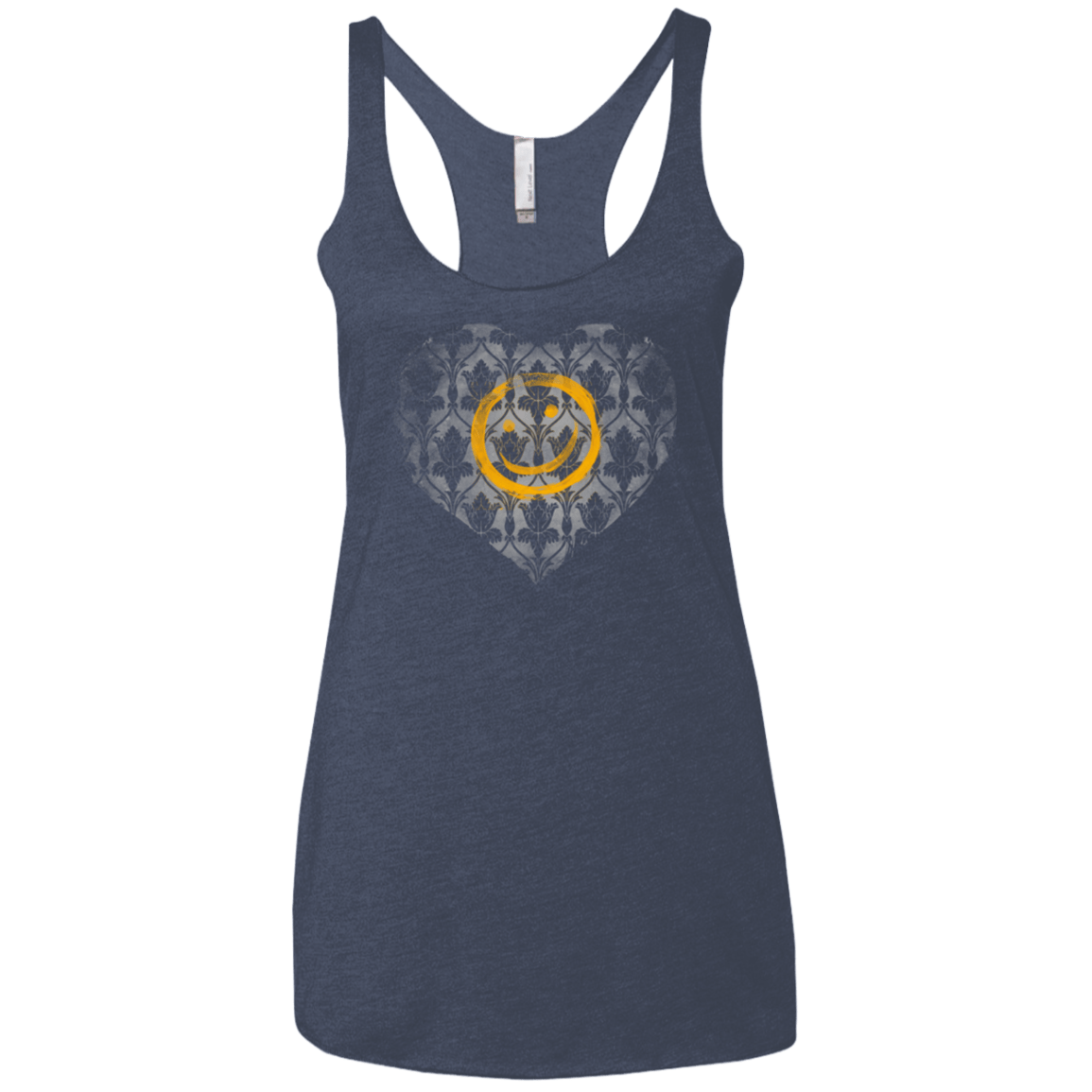 T-Shirts Vintage Navy / X-Small Sherlove Women's Triblend Racerback Tank