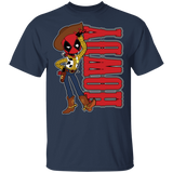 T-Shirts Navy / S Sherrif Deadpool T-Shirt