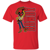 T-Shirts Red / S Sherrif Deadpool T-Shirt