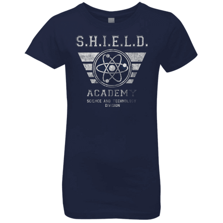 T-Shirts Midnight Navy / YXS Shield Academy Girls Premium T-Shirt