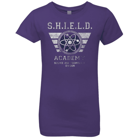 T-Shirts Purple Rush / YXS Shield Academy Girls Premium T-Shirt