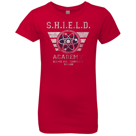 T-Shirts Red / YXS Shield Academy Girls Premium T-Shirt