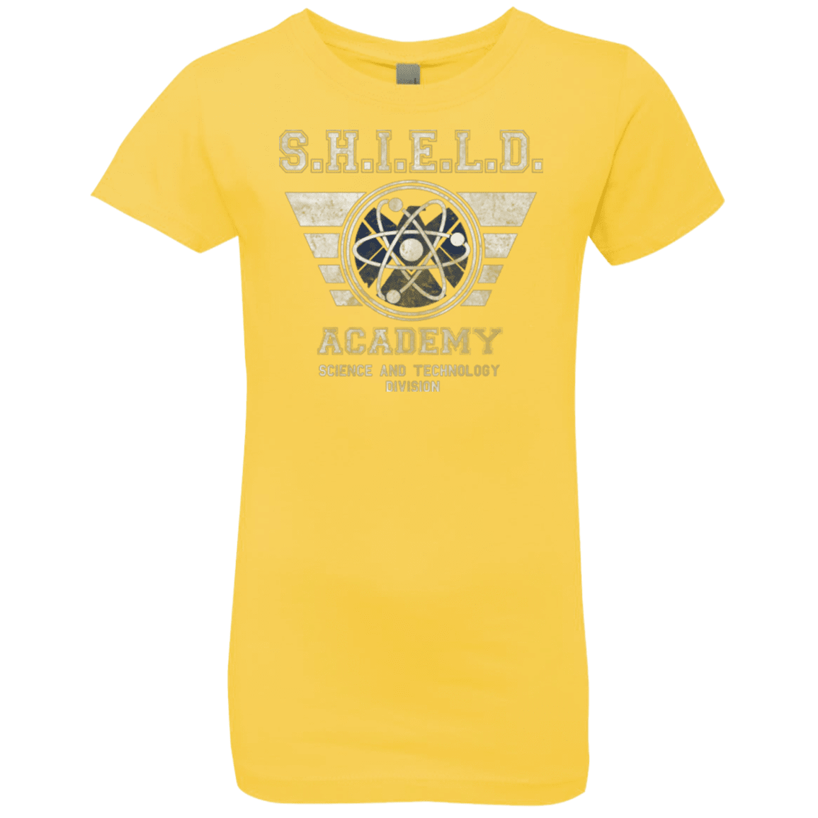 T-Shirts Vibrant Yellow / YXS Shield Academy Girls Premium T-Shirt