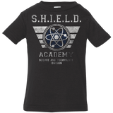 T-Shirts Black / 6 Months Shield Academy Infant Premium T-Shirt