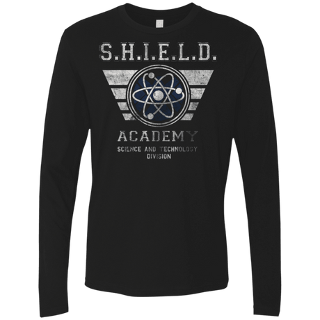 T-Shirts Black / Small Shield Academy Men's Premium Long Sleeve