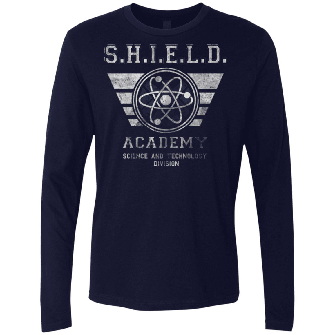 T-Shirts Midnight Navy / Small Shield Academy Men's Premium Long Sleeve