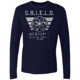 T-Shirts Midnight Navy / Small Shield Academy Men's Premium Long Sleeve