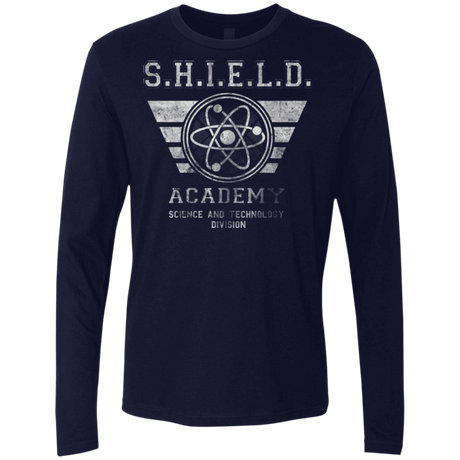 T-Shirts Midnight Navy / Small Shield Academy Men's Premium Long Sleeve