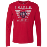 T-Shirts Red / Small Shield Academy Men's Premium Long Sleeve