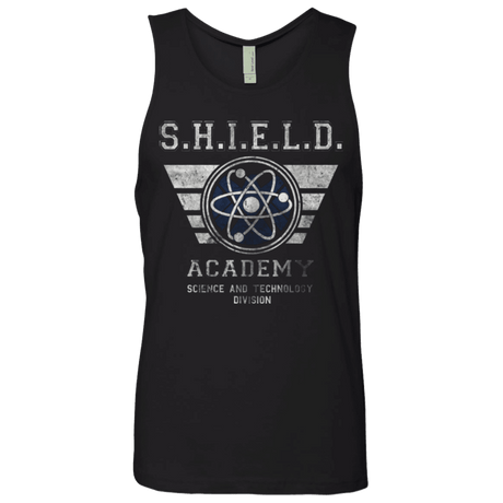 T-Shirts Black / Small Shield Academy Men's Premium Tank Top
