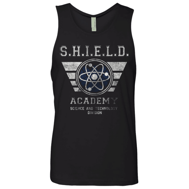 T-Shirts Black / Small Shield Academy Men's Premium Tank Top