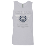 T-Shirts Heather Grey / Small Shield Academy Men's Premium Tank Top