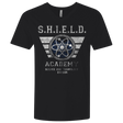 T-Shirts Black / X-Small Shield Academy Men's Premium V-Neck