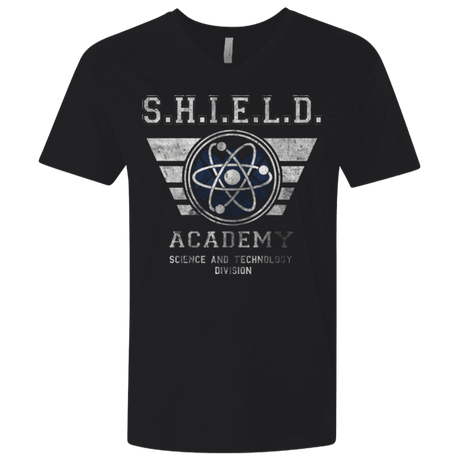 T-Shirts Black / X-Small Shield Academy Men's Premium V-Neck