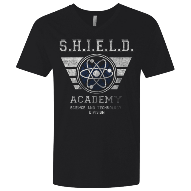 T-Shirts Black / X-Small Shield Academy Men's Premium V-Neck