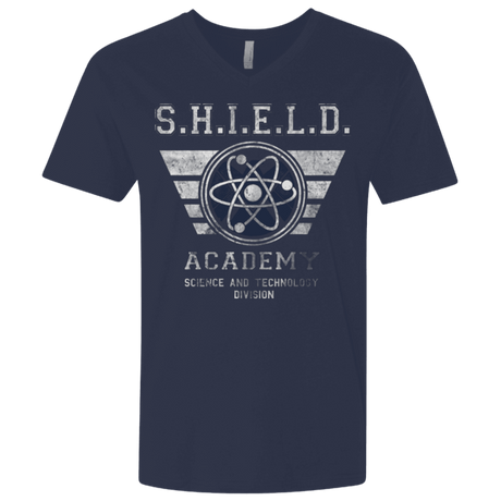 T-Shirts Midnight Navy / X-Small Shield Academy Men's Premium V-Neck