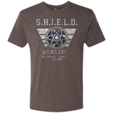 T-Shirts Macchiato / Small Shield Academy Men's Triblend T-Shirt