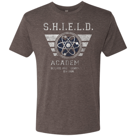 T-Shirts Macchiato / Small Shield Academy Men's Triblend T-Shirt
