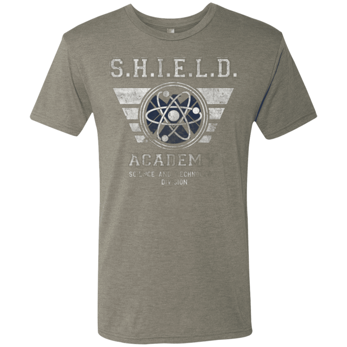 T-Shirts Venetian Grey / Small Shield Academy Men's Triblend T-Shirt