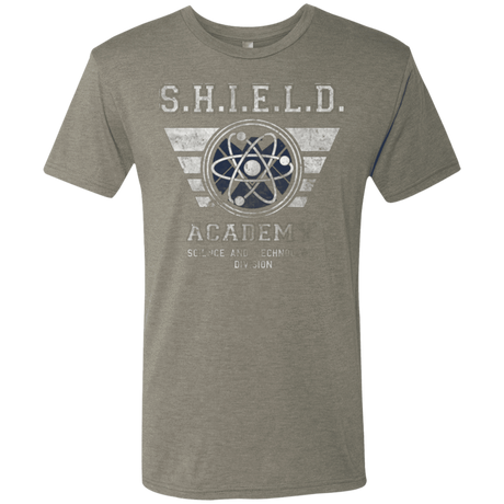 T-Shirts Venetian Grey / Small Shield Academy Men's Triblend T-Shirt