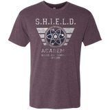 T-Shirts Vintage Purple / Small Shield Academy Men's Triblend T-Shirt