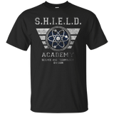 T-Shirts Black / Small Shield Academy T-Shirt