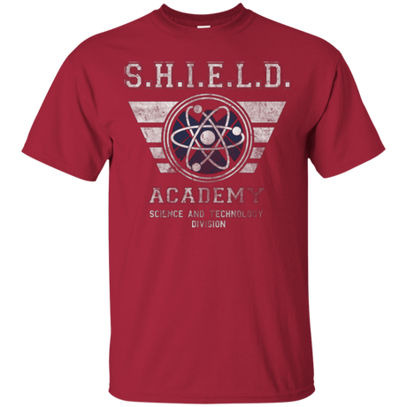 T-Shirts Cardinal / Small Shield Academy T-Shirt
