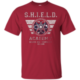 T-Shirts Cardinal / Small Shield Academy T-Shirt