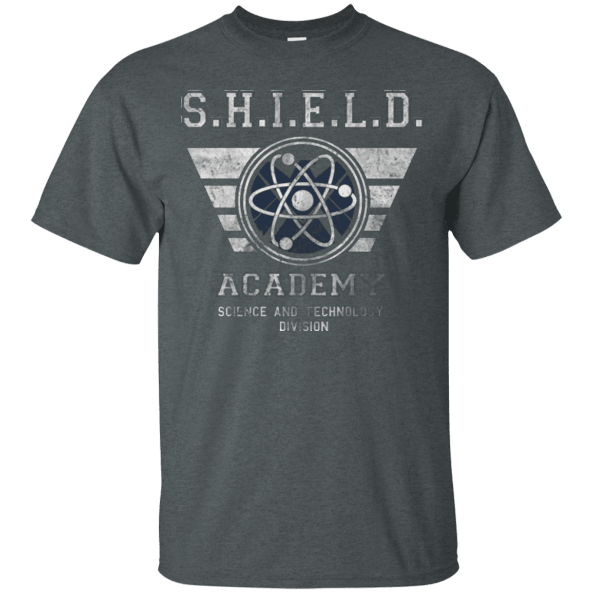 T-Shirts Dark Heather / Small Shield Academy T-Shirt