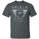 T-Shirts Dark Heather / Small Shield Academy T-Shirt