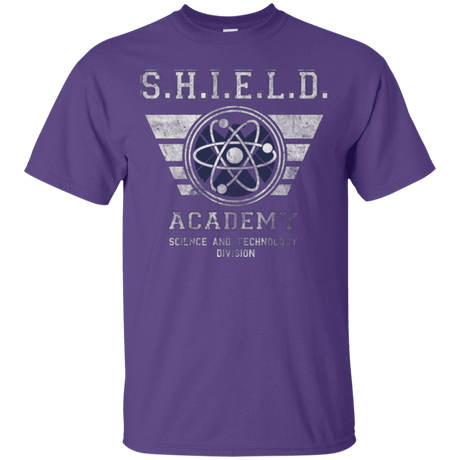 T-Shirts Purple / Small Shield Academy T-Shirt