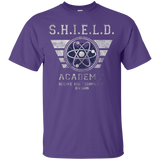 T-Shirts Purple / Small Shield Academy T-Shirt