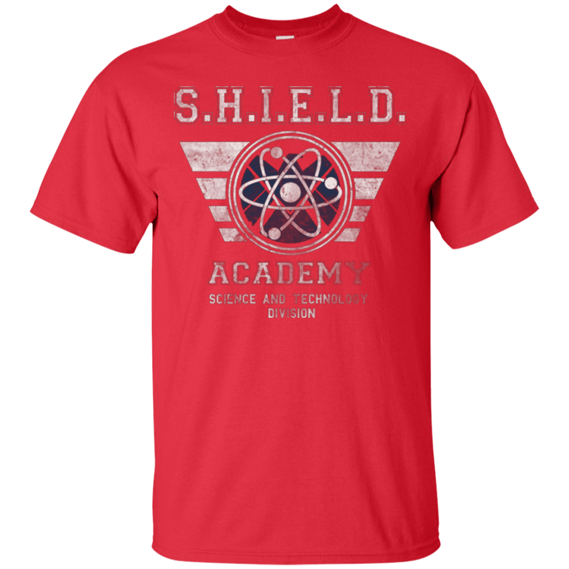 T-Shirts Red / Small Shield Academy T-Shirt